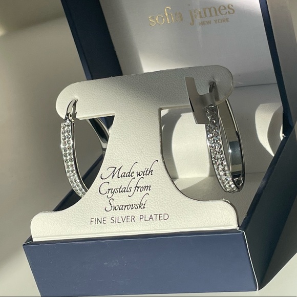 Sofia james NY Jewelry - Silver Hoops